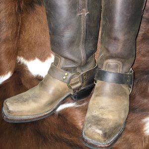 Frye Harness Boots